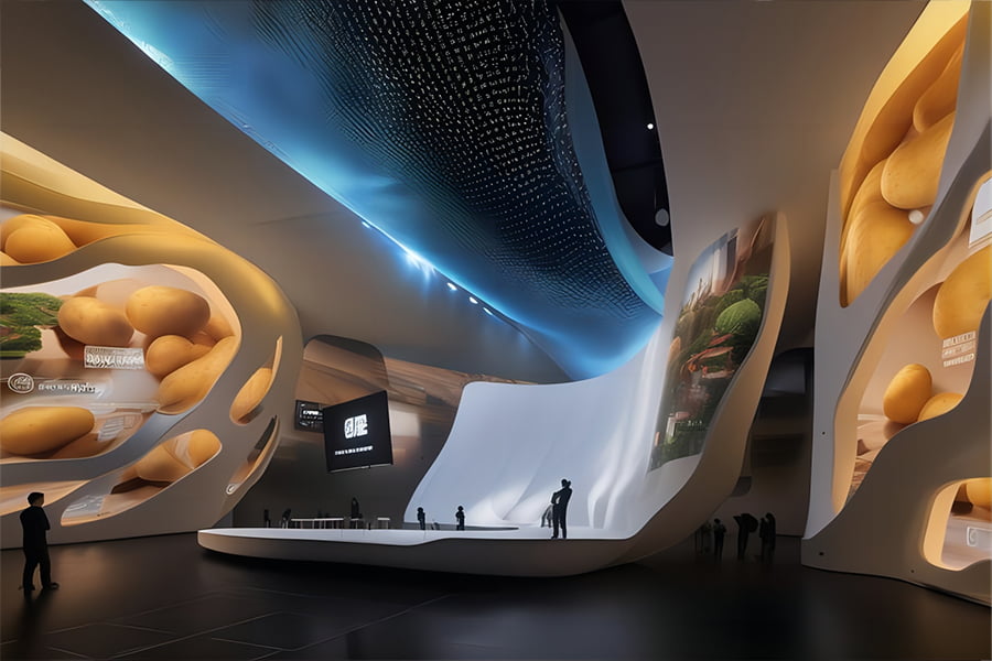 北大荒薯業(yè)集團馬鈴薯文化科技體驗中心